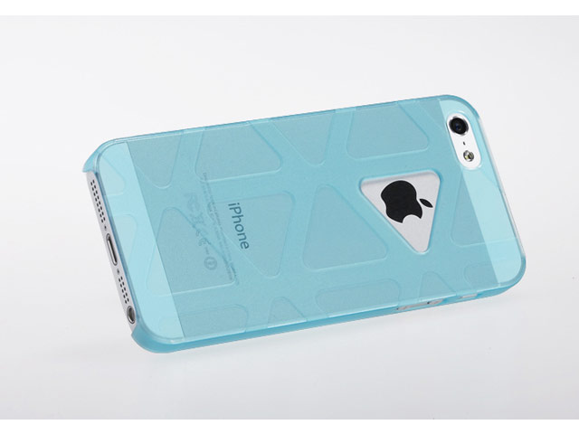 Чехол GGMM Play Case для Apple iPhone 5/5S (голубой, пластиковый)