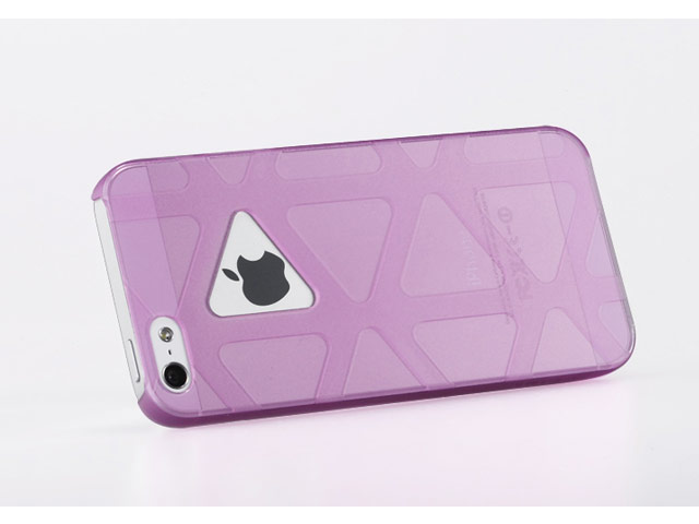Чехол GGMM Play Case для Apple iPhone 5/5S (фиолетовый, пластиковый)