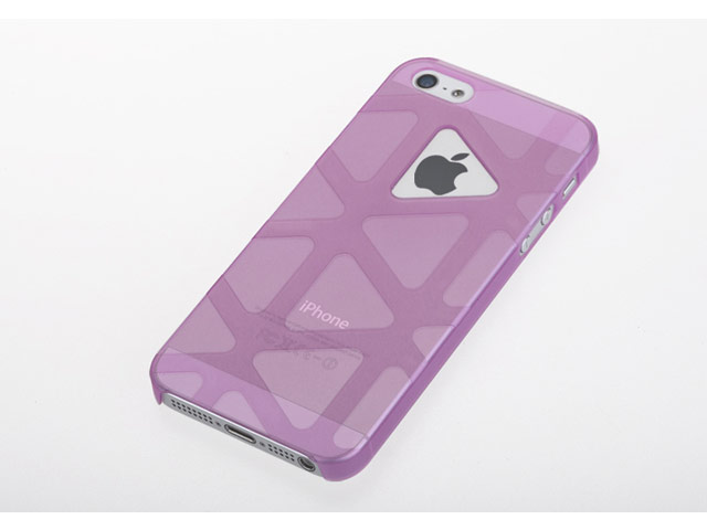 Чехол GGMM Play Case для Apple iPhone 5/5S (фиолетовый, пластиковый)