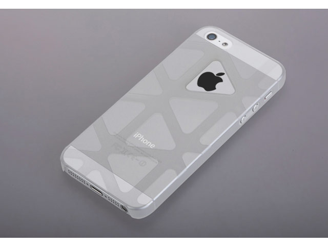 Чехол GGMM Play Case для Apple iPhone 5/5S (белый, пластиковый)