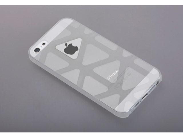 Чехол GGMM Play Case для Apple iPhone 5/5S (белый, пластиковый)