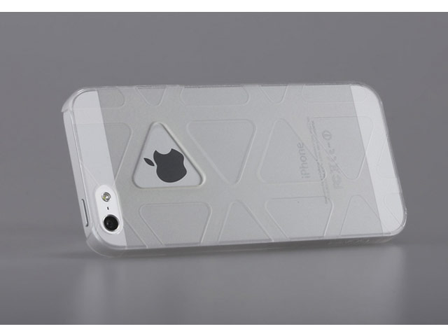 Чехол GGMM Play Case для Apple iPhone 5/5S (белый, пластиковый)