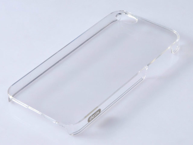 Чехол Dexim Tenacious Shell для Apple iPhone 5/5S (прозрачный, пластиковый)