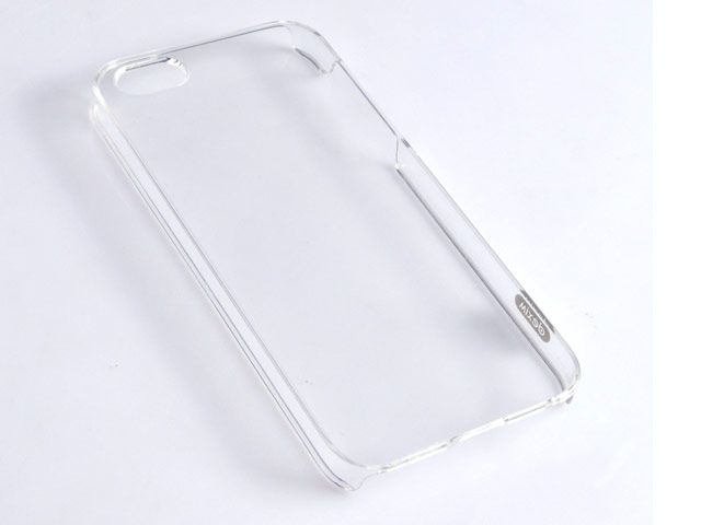 Чехол Dexim Tenacious Shell для Apple iPhone 5/5S (прозрачный, пластиковый)