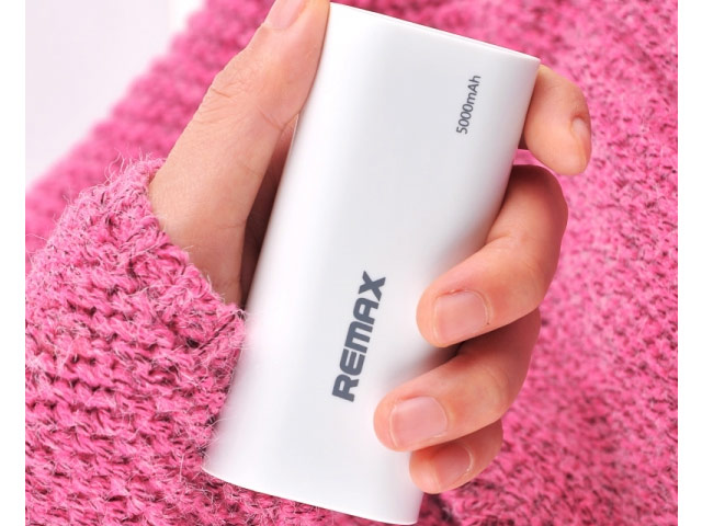 Внешняя батарея Remax Taste series универсальная (5000 mAh, белая)