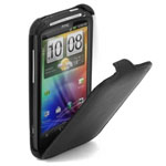 Чехол Yotrix FlipCase для HTC Sensation (кожанный, черный)