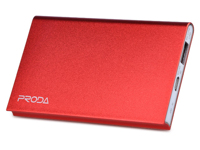 Внешняя батарея Remax Proda mini series универсальная (4000 mAh, красная)