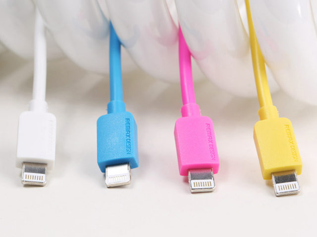 USB-кабель Remax Light Speed series cable (Lightning, 1 м, голубой)