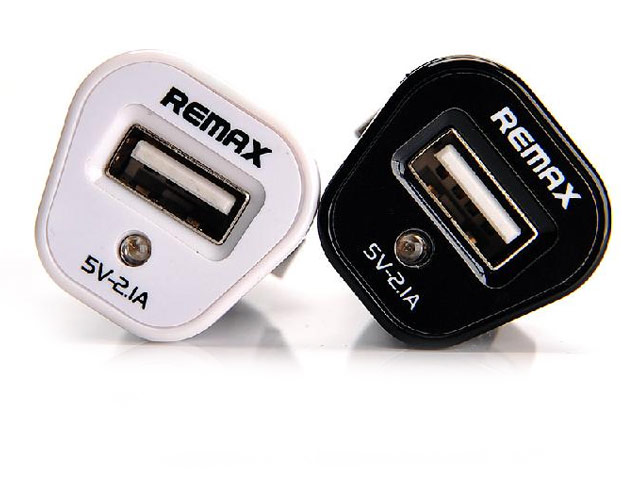 Зарядное устройство Remax Car Charger универсальное (автомобильное, 2.1A, белое)