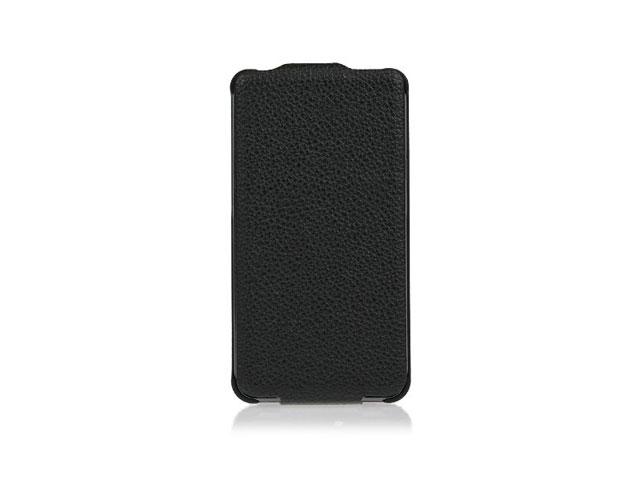 Чехол Yotrix FlipCase для Samsung Galaxy S2 i9100 (кожанный, черный)