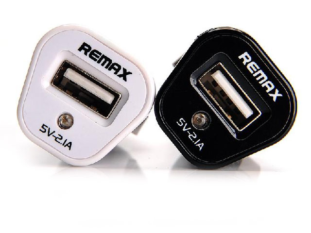 Зарядное устройство Remax Car Charger универсальное (автомобильное, 2.1A, черное)
