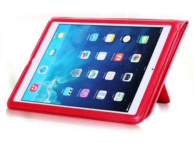Чехол Remax Cicada Wing Series для Apple iPad Air (красный, кожаный)