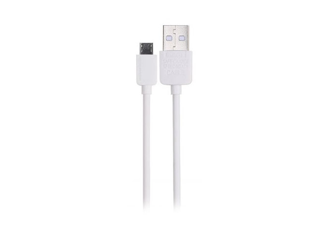 USB-кабель Remax Light Speed series cable (microUSB, 1 м, белый)