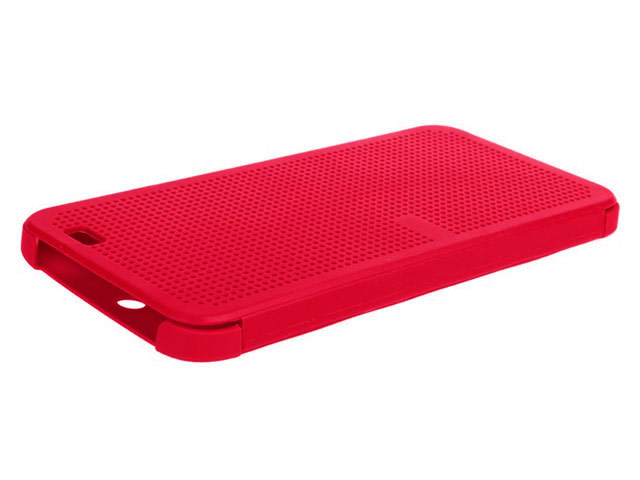 Чехол Yotrix DotCase для HTC One E8 (красный, пластиковый)