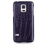 Чехол Yotrix CrocodileCase для Samsung Galaxy S5 mini SM-G800 (черный, кожаный)