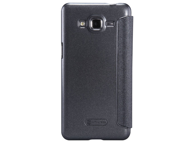 Чехол Nillkin Sparkle Leather Case для Samsung Galaxy Grand Prime G5308W (черный, кожаный)