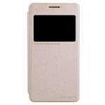 Чехол Nillkin Sparkle Leather Case для Samsung Galaxy Grand Prime G5308W (золотистый, кожаный)