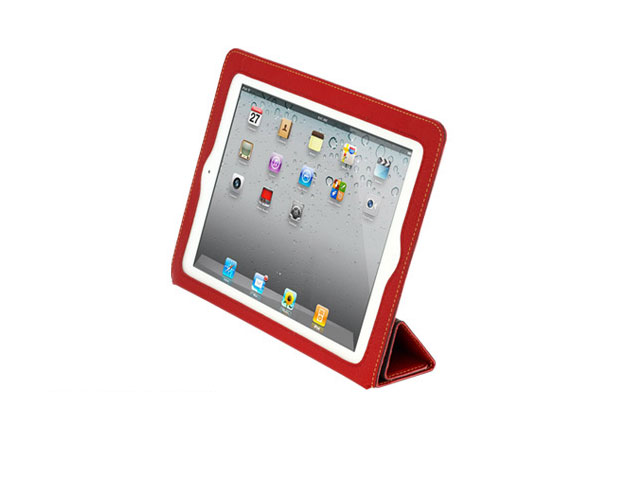 Чехол YooBao iSmart Leather case для Apple iPad 2 (кожанный, красный)