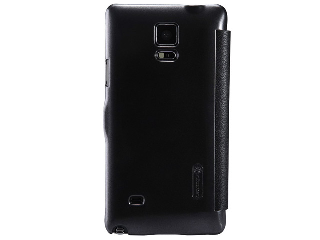 Чехол Nillkin Fresh Series Leather case для Samsung Galaxy Note 4 N910 (черный, кожаный)