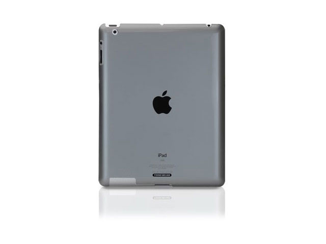 Чехол Tunewear Eggshell для Apple iPad 2 (серый полупрозрачный)