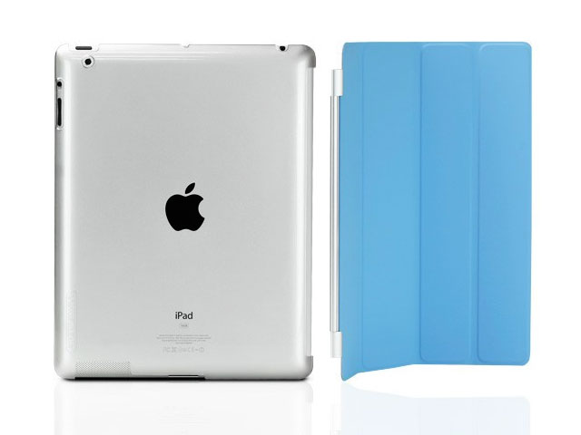 Чехол Tunewear Eggshell для Apple iPad 2 (серый полупрозрачный)