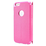 Чехол Nillkin Sparkle Leather Case для Apple iPhone 6 (розовый, кожаный)