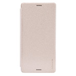 Чехол Nillkin Sparkle Leather Case для Sony Xperia Z3 L55t (золотистый, кожаный)