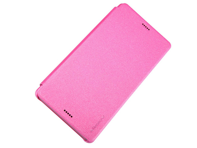 Чехол Nillkin Sparkle Leather Case для Sony Xperia Z3 L55t (розовый, кожаный)