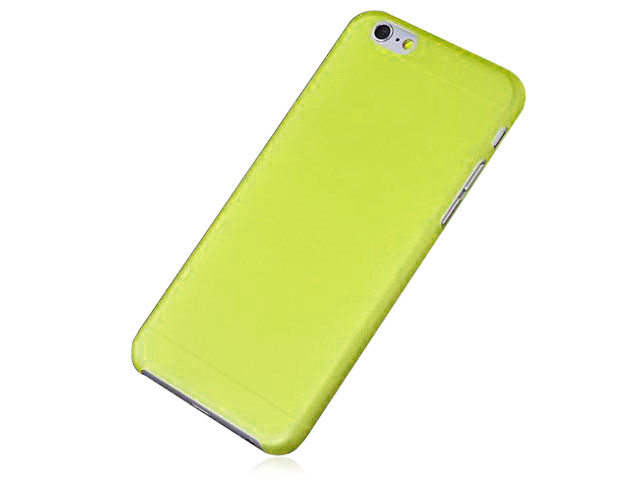 Чехол WhyNot Air Case для Apple iPhone 6 (лемонный, пластиковый)