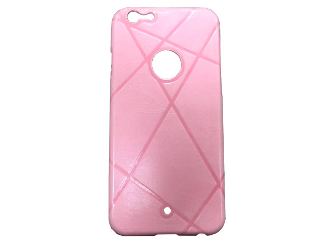 Чехол Yotrix ThinLeather case для Apple iPhone 6 (розовый, кожаный)