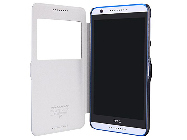 Чехол Nillkin Fresh Series Leather case для HTC Desire 820 (черный, кожаный)