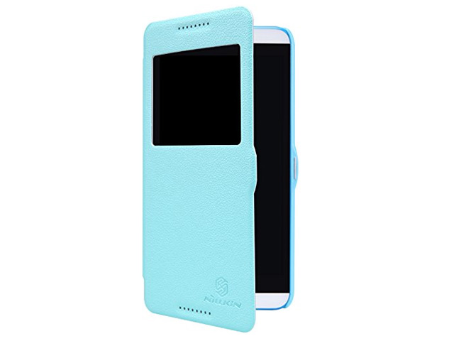 Чехол Nillkin Fresh Series Leather case для HTC Desire 820 (голубой, кожаный)