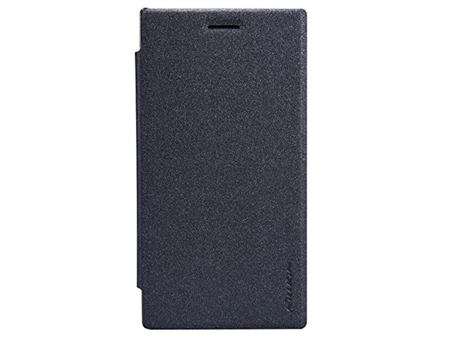 Чехол Nillkin Sparkle Leather Case для Nokia Lumia 830 (черный, кожаный)