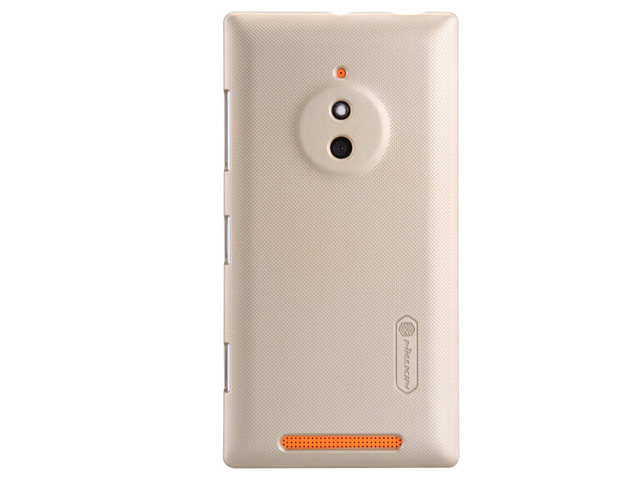 Чехол Nillkin Hard case для Nokia Lumia 830 (золотистый, пластиковый)