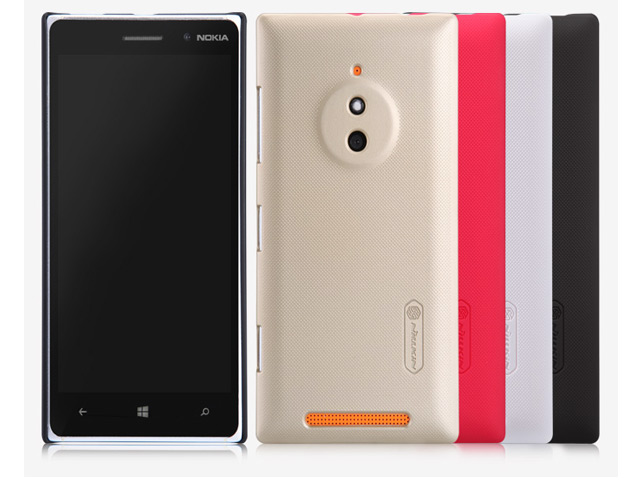 Чехол Nillkin Hard case для Nokia Lumia 830 (золотистый, пластиковый)