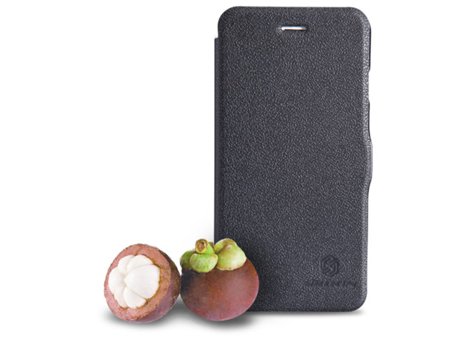 Чехол Nillkin Fresh Series Leather case для Apple iPhone 6 plus (черный, кожаный)