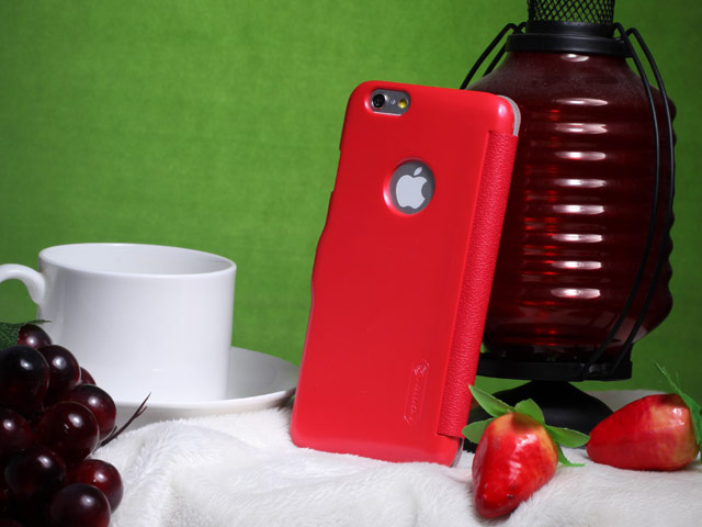 Чехол Nillkin Fresh Series Leather case для Apple iPhone 6 plus (красный, кожаный)
