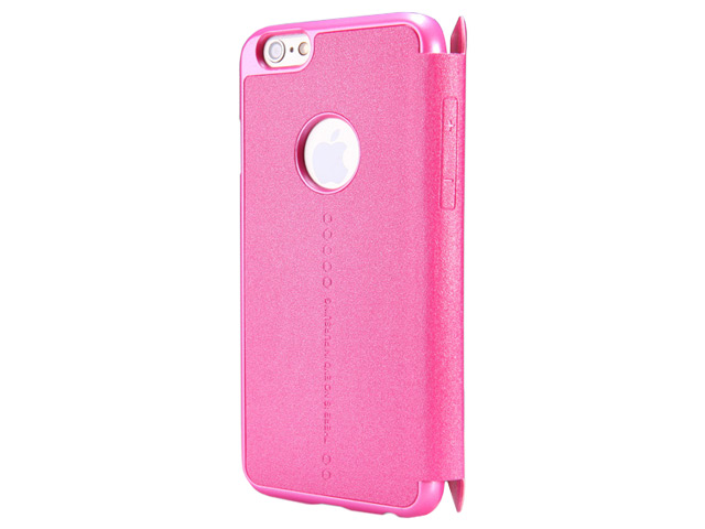 Чехол Nillkin Sparkle Leather Case для Apple iPhone 6 plus (розовый, кожаный)