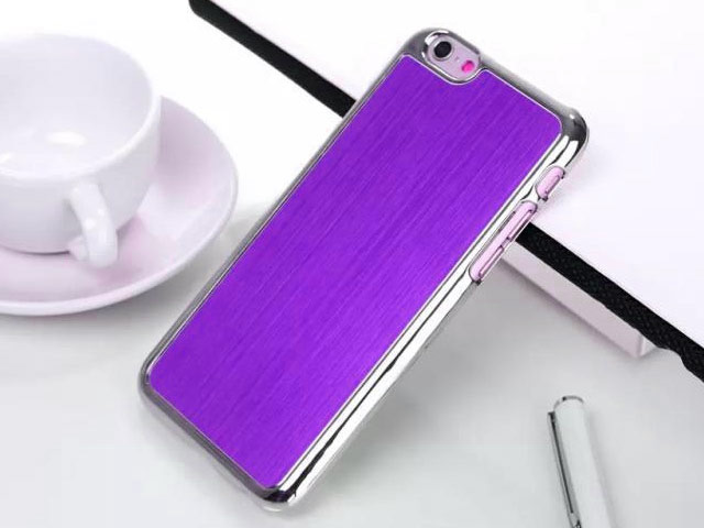 Чехол Yotrix MetalCase для Apple iPhone 6 plus (фиолетовый, алюминиевый)