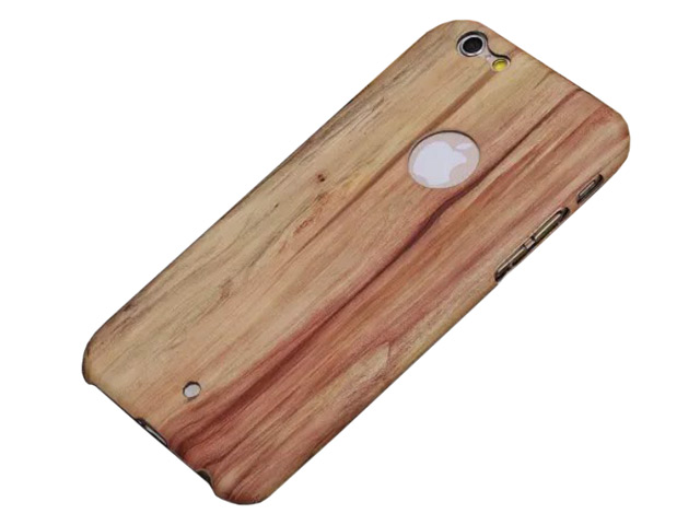 Чехол Yotrix WoodCase для Apple iPhone 6 plus (коричневый, деревянный)
