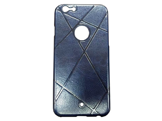 Чехол Yotrix ThinLeather case для Apple iPhone 6 plus (темно-синий, кожаный)