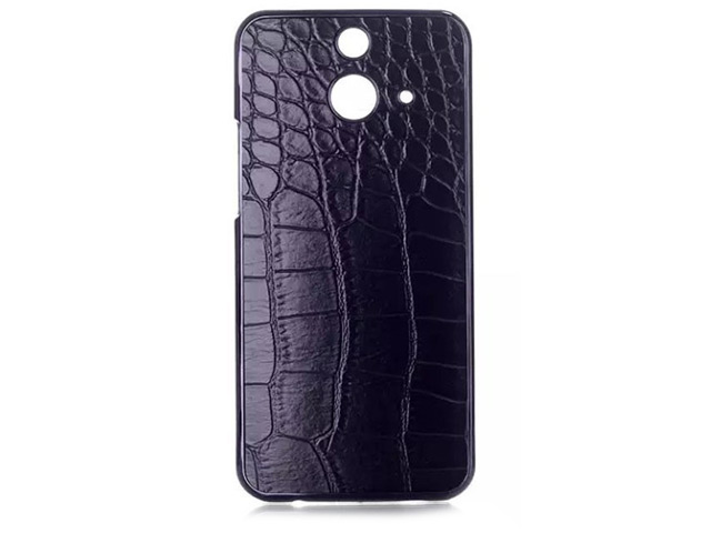 Чехол Yotrix CrocodileCase для HTC One E8 (черный, кожаный)