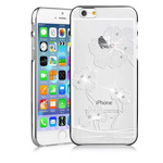 Чехол Comma Crystal Flora для Apple iPhone 6 (серебристый, пластиковый)