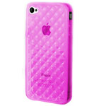 Чехол Momax i-Crystal Case 2 для Apple iPhone 4 (розовый)