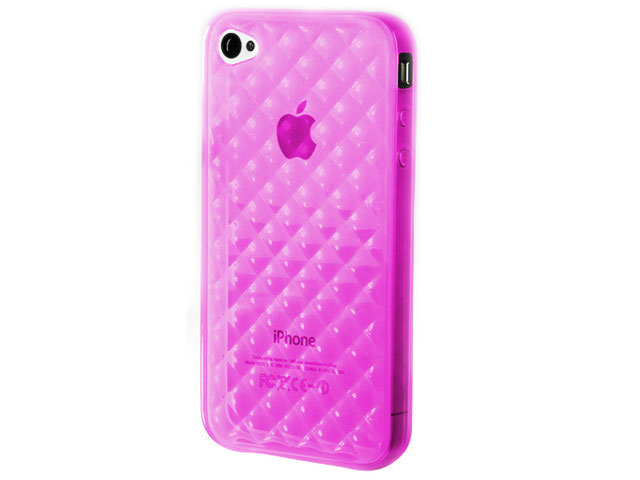 Чехол Momax i-Crystal Case 2 для Apple iPhone 4 (розовый)
