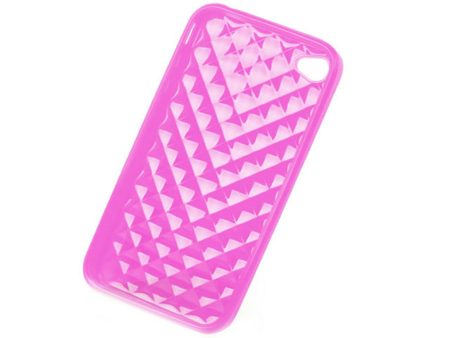 Чехол Momax i-Crystal Case 2 для Apple iPhone 4 (розовый)