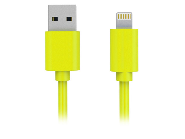 USB-кабель Yotrix ProSync универсальный (Lightning, 1.5 метра, желтый)