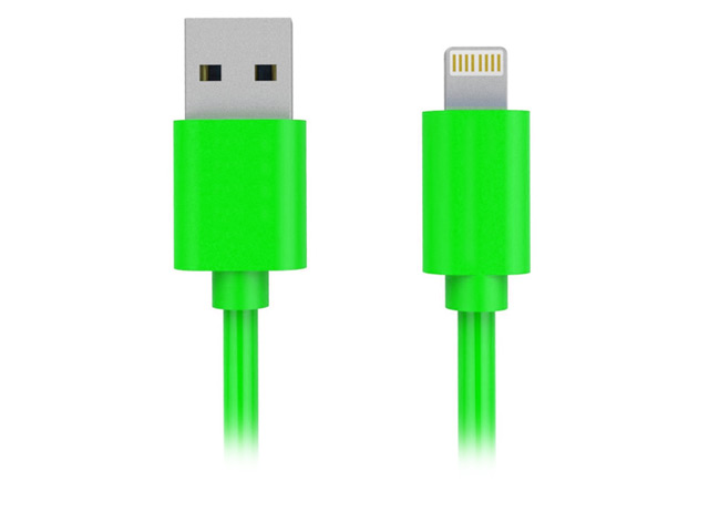 USB-кабель Yotrix ProSync универсальный (Lightning, 1.5 метра, зеленый)