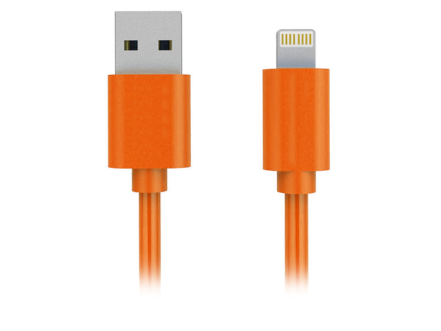 USB-кабель Yotrix ProSync универсальный (Lightning, 1.5 метра, оранжевый)