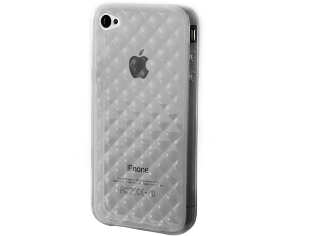 Чехол Momax i-Crystal Case 2 для Apple iPhone 4 (черный)